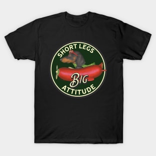 Dachshund-Short Legs, Big Attitude T-Shirt